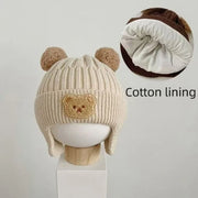 Warm & Fuzzy Bear Beanie