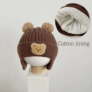 Warm & Fuzzy Bear Beanie